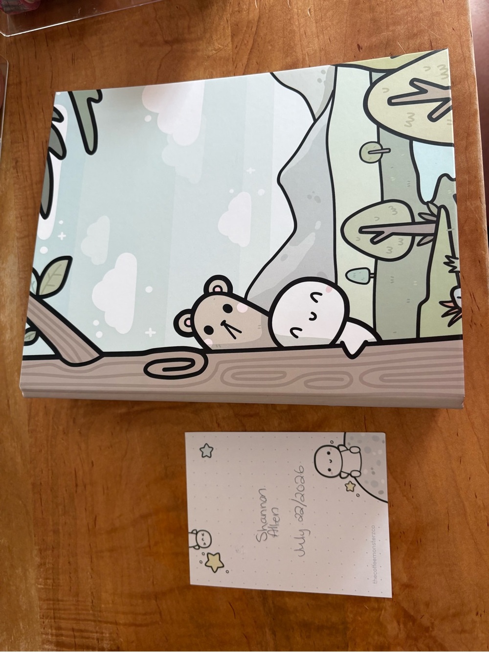 Thecoffeemonsterzco Sticker Binder with dividers (no pages included)